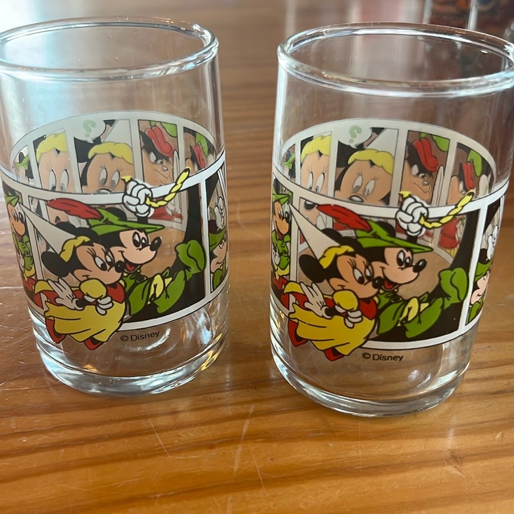 Vintage Disney glasses